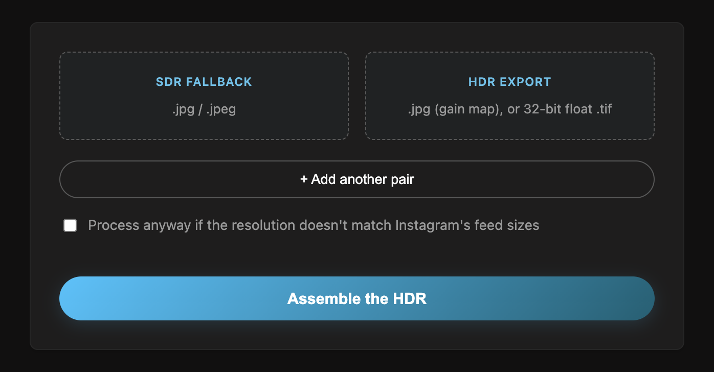 Instameex screenshot